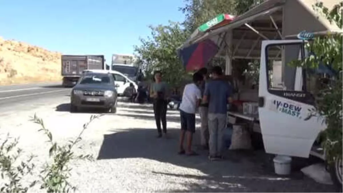 Mardin ile Batman Arasında 1050 Rakımda Ayran Keyfi
