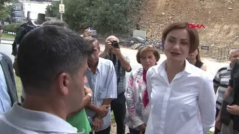 İstanbul Kaftancıoğlu Sütlüce'de Çöken Binanın Sakinleri ile Görüştü