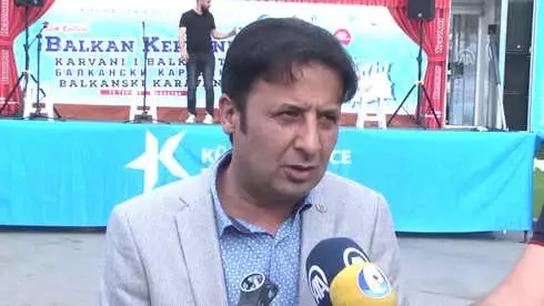İstanbul'dan Yola Çıkan 'Balkan Kervanı' Makedonya'da İstanbul'dan Yola Çıkan 'Balkan Kervanı' Makedonya'da