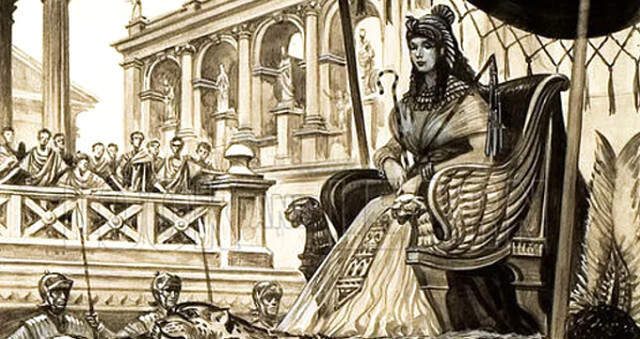 Sosyal Medya Kullanıcılardan Julius Caesar ile Kleopatra'nın Aşk Hikayesine Büyük İlgi