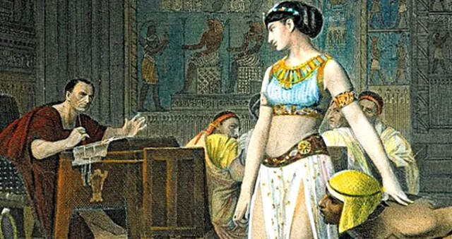 Sosyal Medya Kullanıcılardan Julius Caesar ile Kleopatra'nın Aşk Hikayesine Büyük İlgi