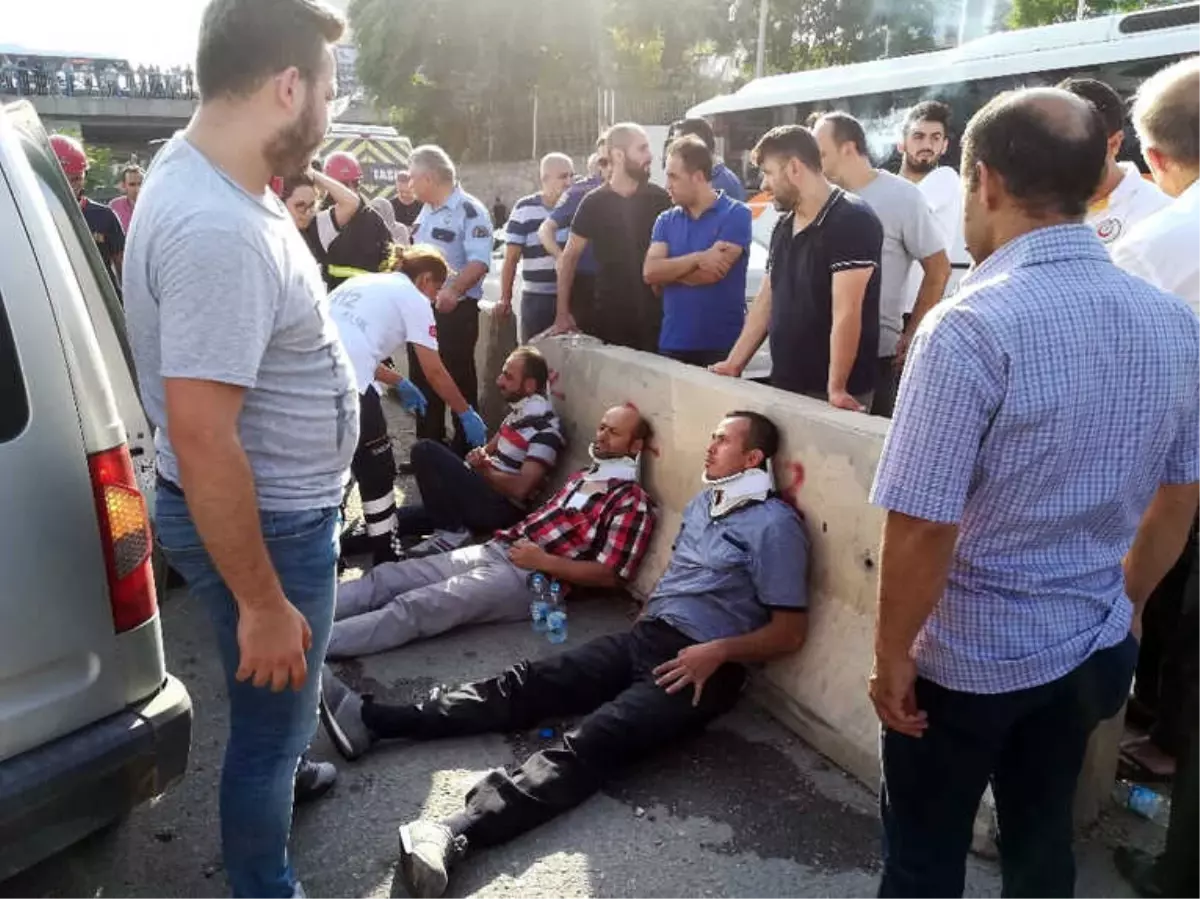 Gebze'de Zincirleme Kaza: 4 Yaralı