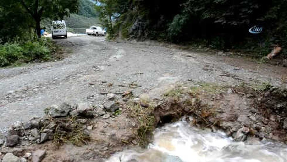 Ordu'da Sağanak Yağış Zarara Yol Açtı