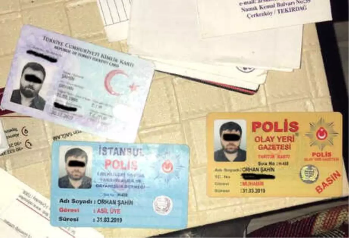 Aranan Şüpheli, 3 Sahte Kimlikle Yakalandı