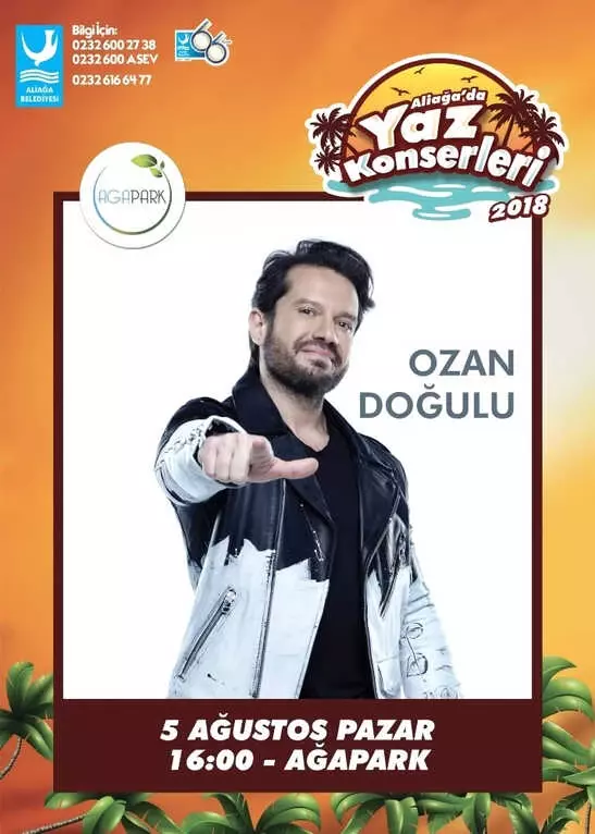 Dj Ozan Doğulu Mavi Bayraklı Ağapark'ta Hayranlarıyla Buluşacak