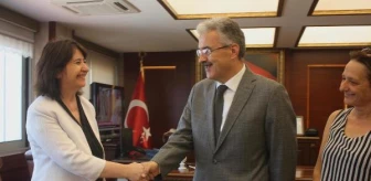 İzmir'de Hdp'lilerden Vali ve Belediye Başkanına Ziyaret