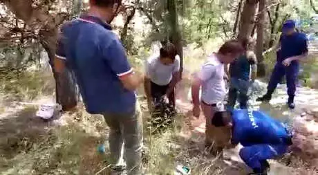 Kaçak Kazı Yapan 4 Kişiye Suçüstü