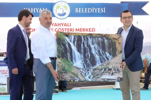 Yahyalı Kongre ve Gösteri Merkezi'nin Temeli Törenle Atıldı