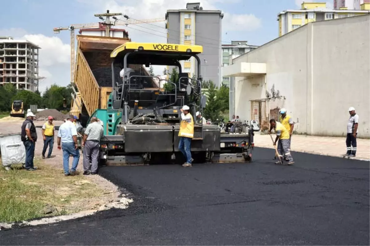 Çorlu'da Asfaltlama Çalışmaları