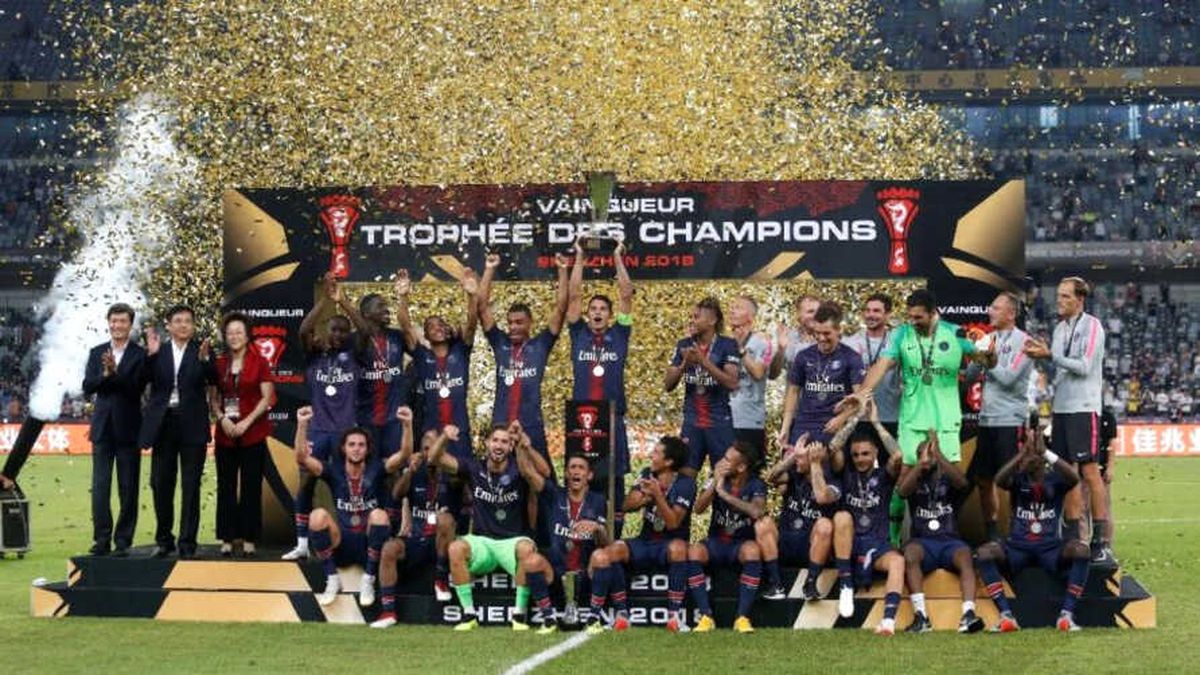 Fransa'da Süper Kupa Paris Saint-Germain'in Oldu