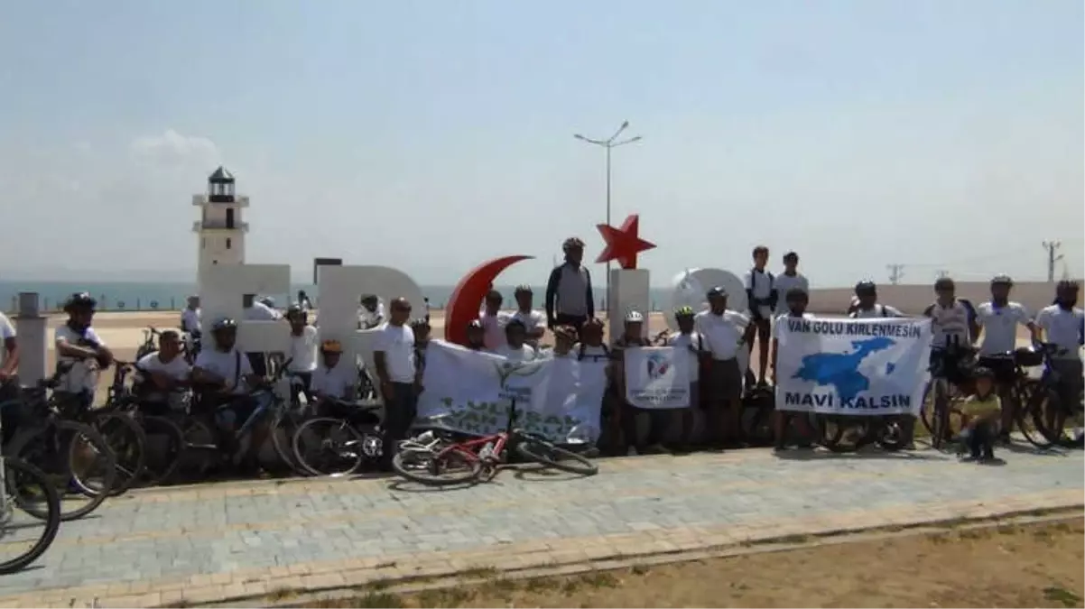 Van Gölü Çevresinde 1. Ulusal Van Denizini Pedallıyoruz' Etkinliği