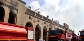 Erbil'in Kayseri Çarşısı'ndaki Yangın - Erbil
