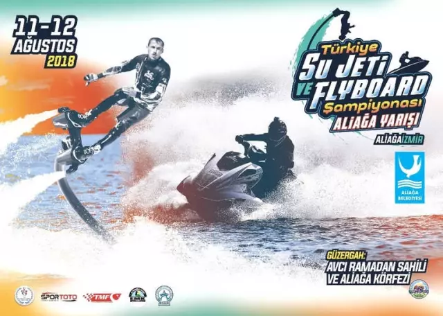Aliağa, Türkiye Su Jeti ve Flyboard Şampiyonası'na Hazırlanıyor