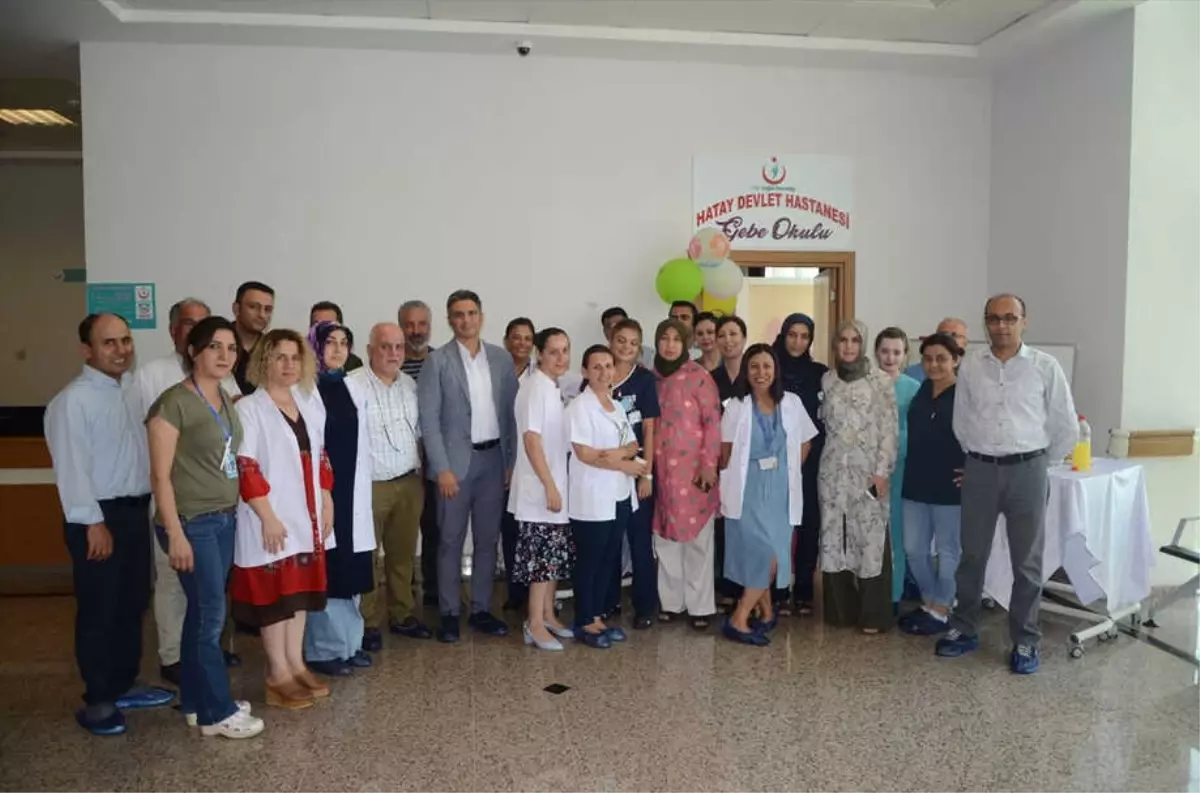 Hatay'da Açılan 'Gebe Okulu'