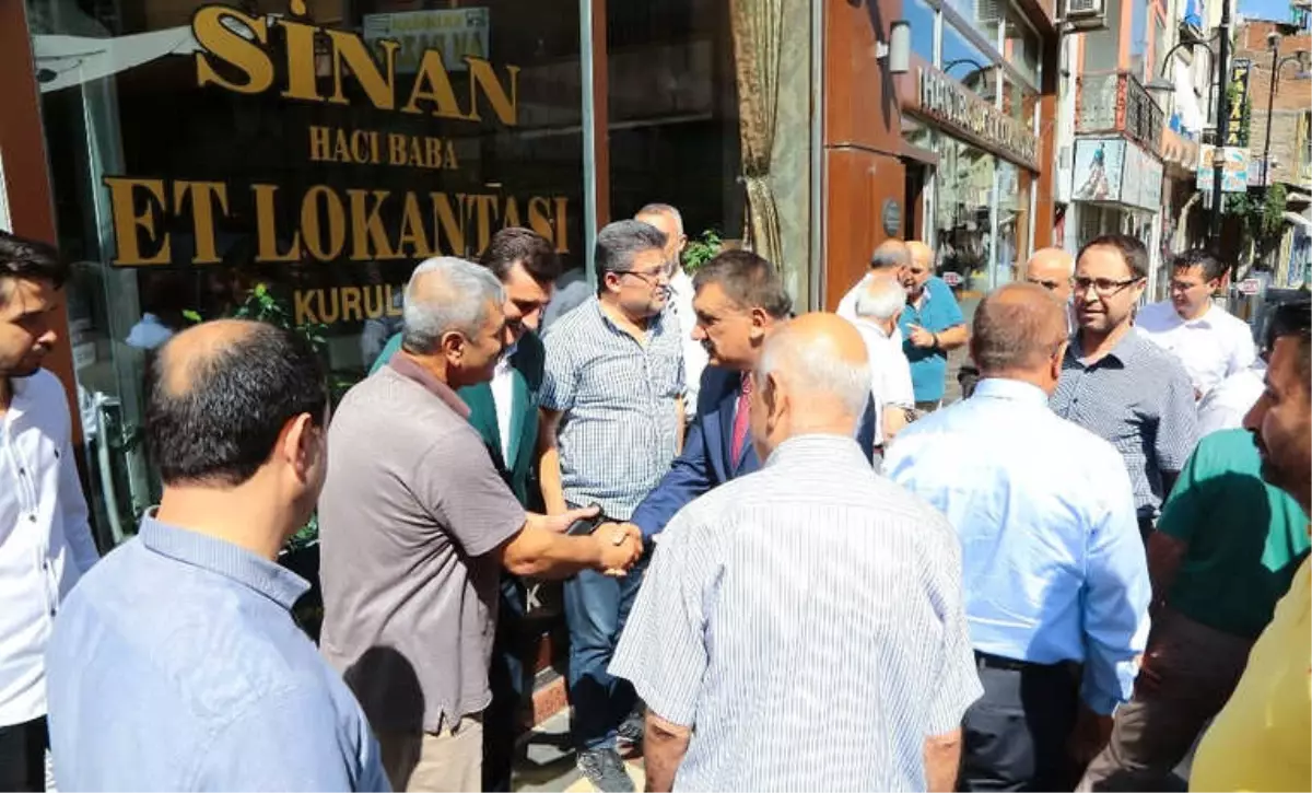 Başkan Gürkan Esnaflar ile Bir Araya Geldi