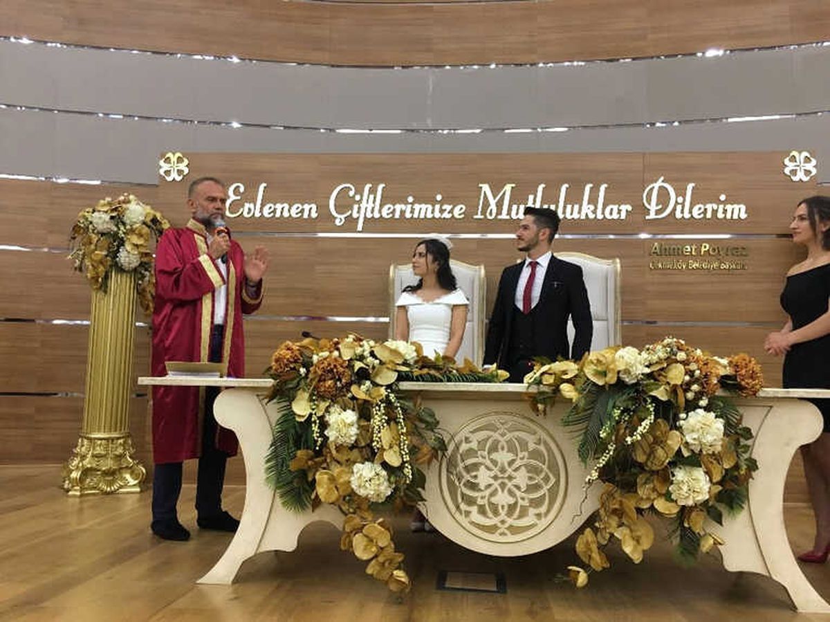 Çekmeköy Nikah Salonu'nda '08.08.2018' Yoğunluğu