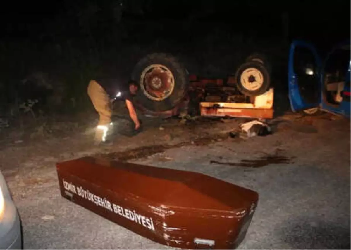 Devrilen Traktörün Altında Kalan Sürücüsü Öldü