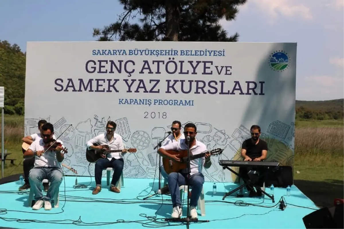Genç Atölye ve Samek Yaz Kursları'na Eğlenceli Veda