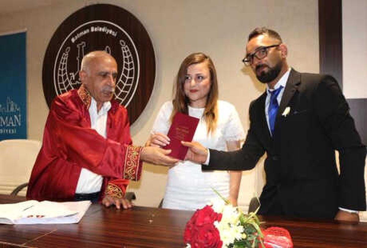 Hollanda'dan Gelip 08.08.2018'de Nikah Kıydırdılar