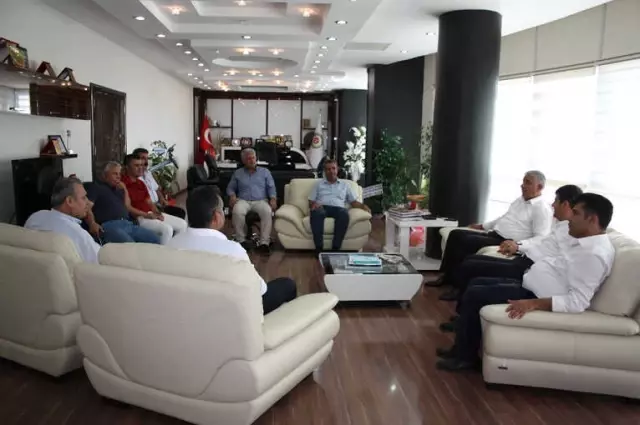 Milletvekili Tutdere Başkan Uslu ile Bir Araya Geldi Milletvekili Tutdere Başkan Uslu ile Bir Araya Geldi