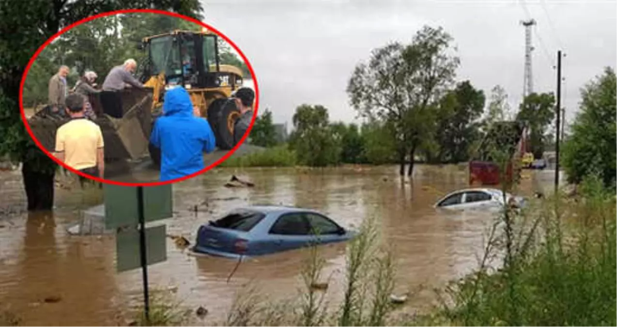 Ordu'daki Sel Felaketinden Feci Görüntüler