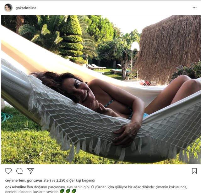 Şarkıcı Göksel^'in Bikinili Paylaşımı Sınırları Zorladı