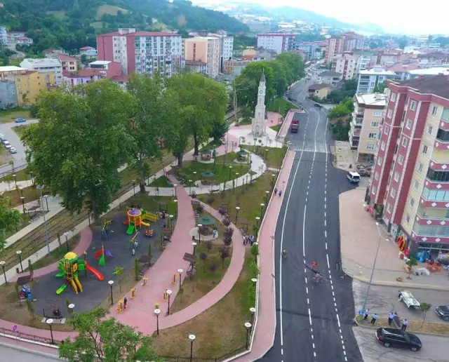 Tekkeköy'de Asfalt Yol Atağı