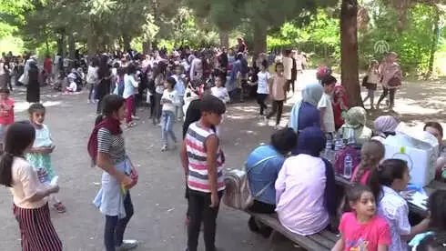 Kur'an Kursu Öğrencileri Piknikte Buluştu Kur'an Kursu Öğrencileri Piknikte Buluştu