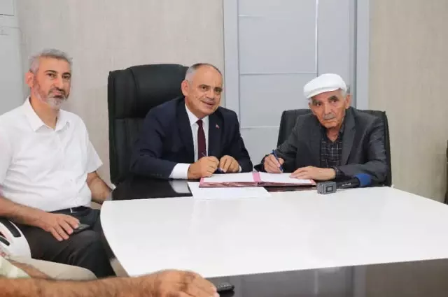 Yahyalı'da Yapılacak Örnek Projeye Hayırsever Desteği