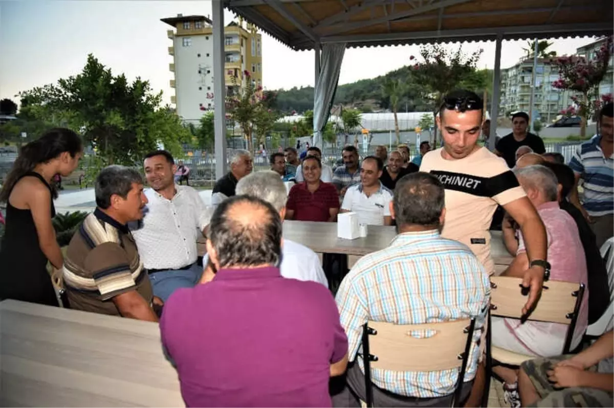 Başkan Yücel, Çıplaklı'da Vatandaşlarla Buluştu