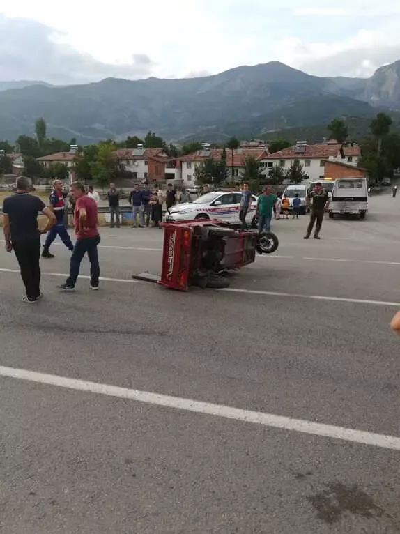 Kargı'da Trafik Kazası: 1 Yaralı