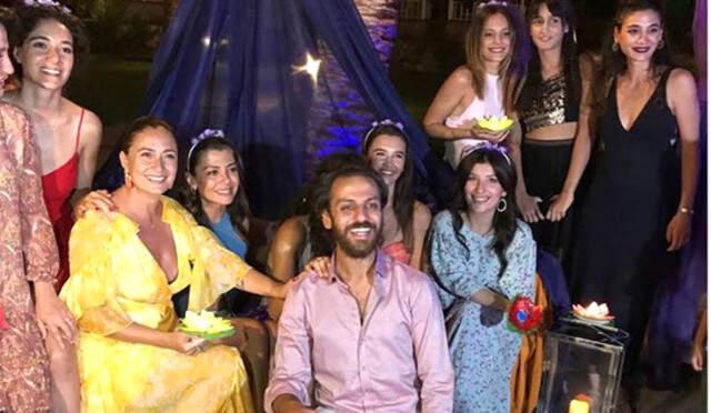 Cansu Tosun'la Dünyaevine Giren Çukur'un Vartolosu, Kına Gecesinde Doyasıya Göbek Attı