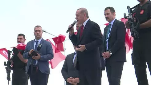 Cumhurbaşkanı Erdoğan, Hemşerilerine Hitap Etti Cumhurbaşkanı Erdoğan, Hemşerilerine Hitap Etti