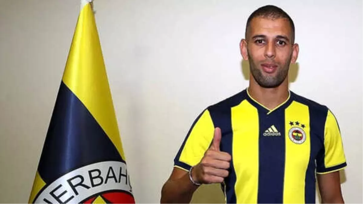 Fenerbahçe'de Slimani İmzayı Attı