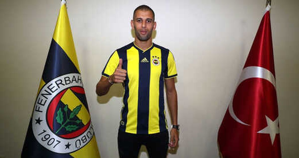 Fenerbahçe, Cezayirli Futbolcu Islam Slimani'yi Kadrosuna Kattı