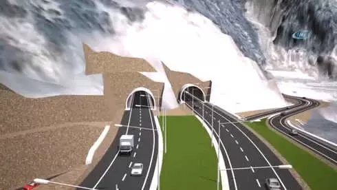 450 Milyon Liralık Dev Proje Hızla İlerliyor... Kırkdilim Tünellerle Geçilecek