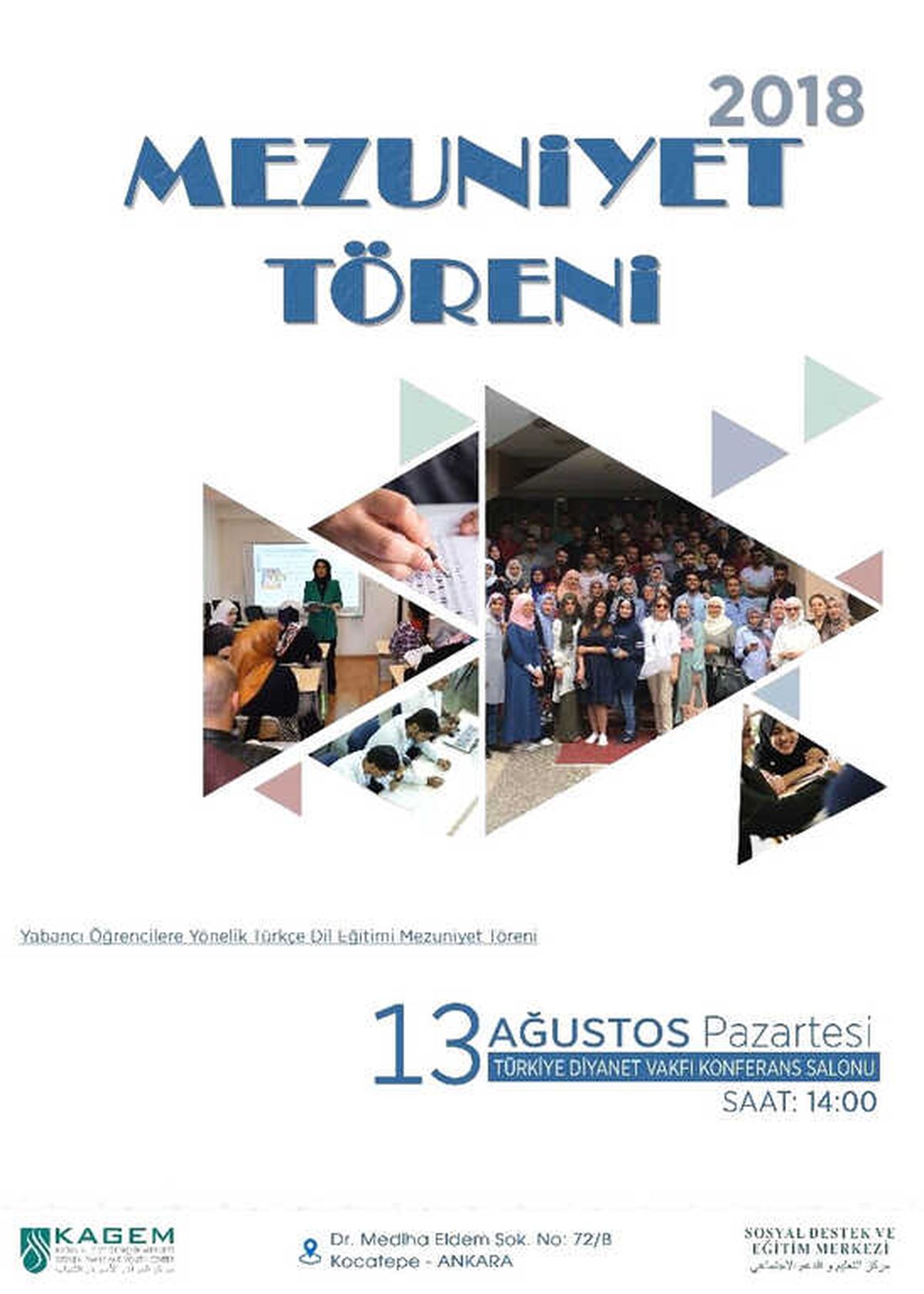 Tdv Kagem Sosyal Destek ve Eğitim Merkezi Başarıya Doymuyor