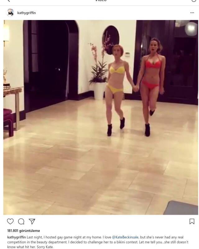 57 Yaşındaki Yıldız Oyuncu Kathy Griffin, Fiziğiyle Şapka Çıkarttı