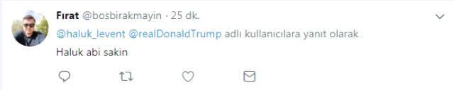 Haluk Levent'ten ABD Başkanı Donald Trump'a Cevap: Faşist Yönetiminiz Ülkemi Tehdit Ediyor