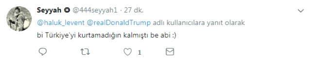 Haluk Levent'ten ABD Başkanı Donald Trump'a Cevap: Faşist Yönetiminiz Ülkemi Tehdit Ediyor