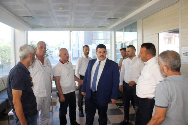 AK Parti İstanbul Milletvekili Fatih Süleyman Denizolgun, Özulaş A.Ş'yi Ziyaret Etti
