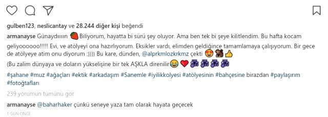 Ayşe Arman, Özlediği Eşi İçin Müstehcen Paylaşım Yaptı