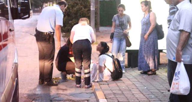 Genç Kadın Otobüs Durağında Kanlar İçinde Bulundu
