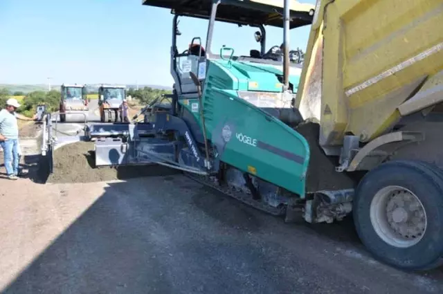 Tekirdağ'da Yol Çalışmaları