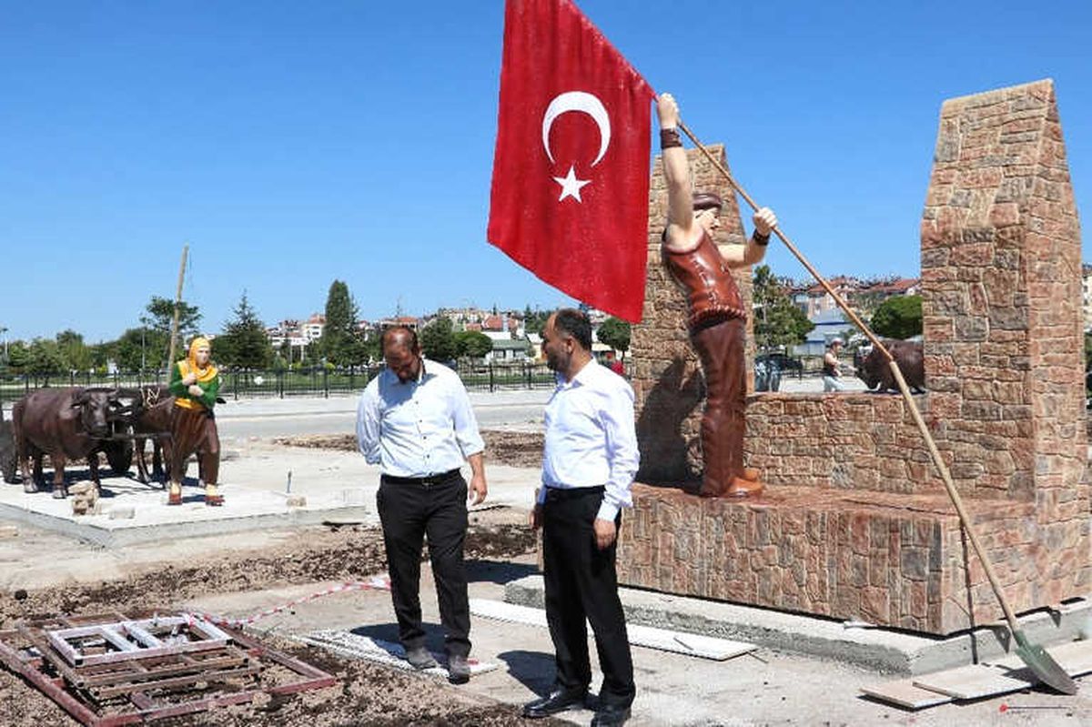 Beyşehir'de Türk Büyüğü, Halk ve Masal Kahramanları Parkı Tamamlanıyor