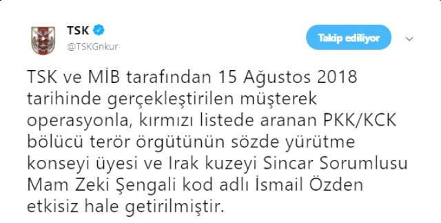 Sincar'daki PKK Hedeflerinin Vurulma Anı Kameralara Yansıdı
