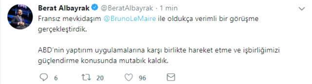 Son Dakika! Türkiye ve Fransa, ABD'ye Karşı Birlikte Hareket Etme Kararı Aldı