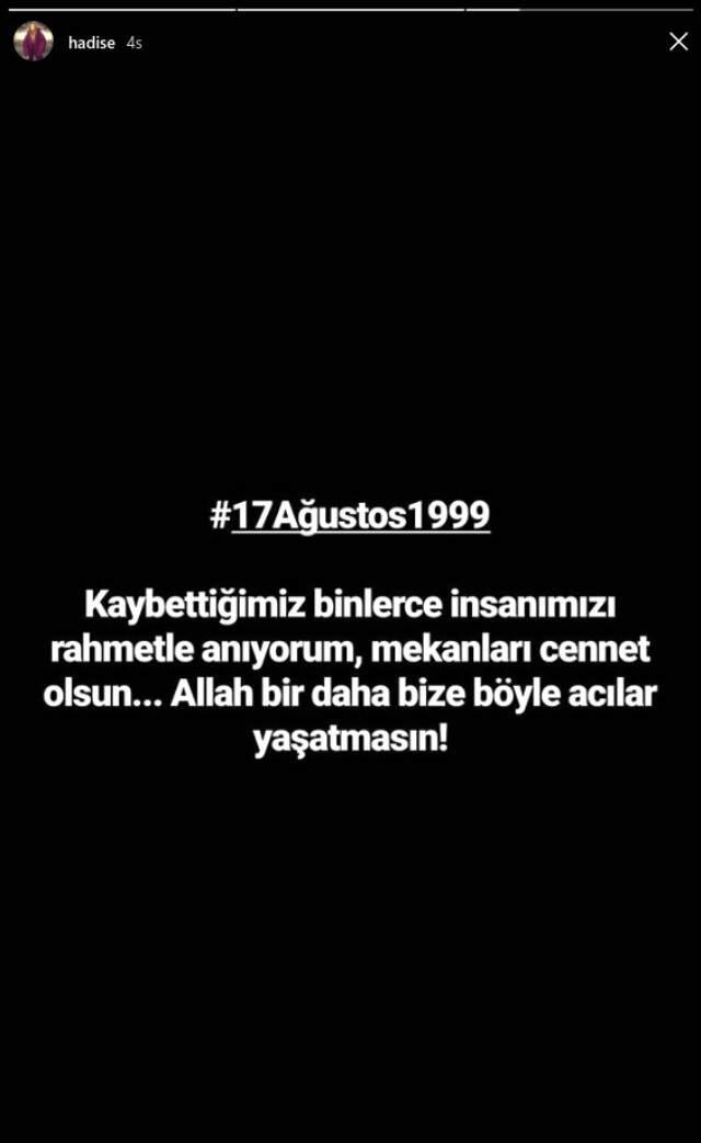 Türkiye'yi Sarsan 17 Ağustos Depreminde Hayatını Kaybedenler Anısına, Ünlü İsimlerden Duygusal Paylaşım