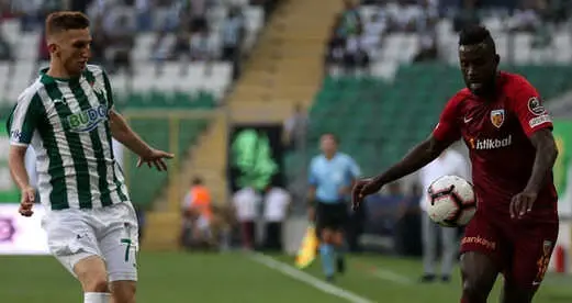 Bursaspor Sahasında Kayserispor ile 0-0 Berabere Kaldı Bursaspor Sahasında Kayserispor ile 0-0 Berabere Kaldı
