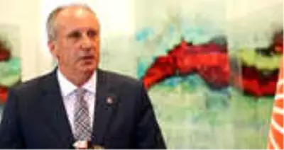 CHP'li İnce: Cumhurbaşkanı Adayıyım, Gündemimde Belediye Başkanlığı Yok